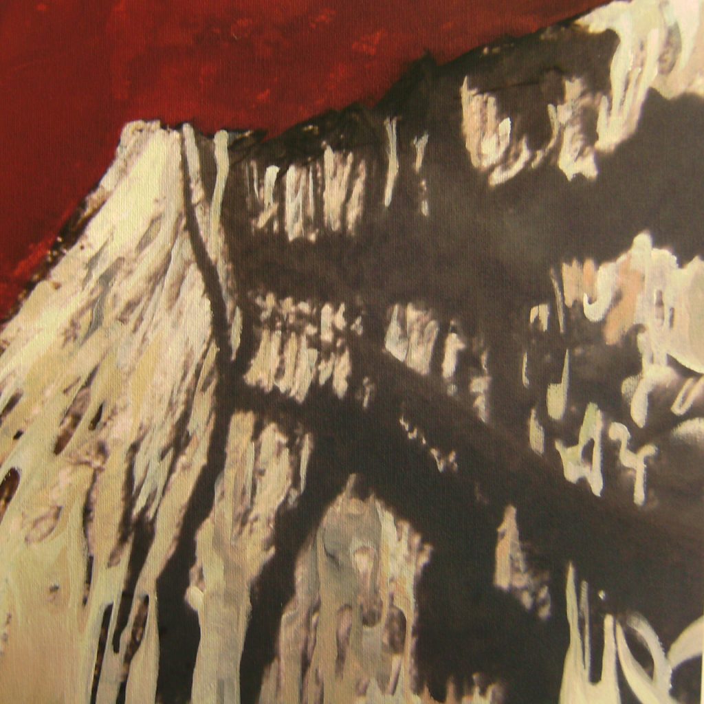 Schatten, 30 x 30 cm, Mischtechnik, 2009