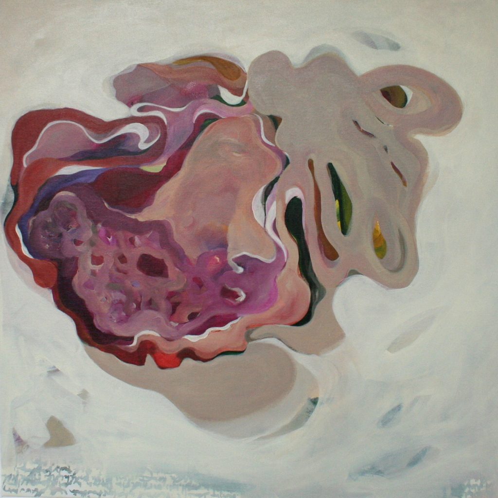 A tue mani, 70 x 70 cm, Acryl auf Leinen, 2008