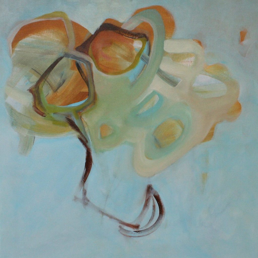 Respirazione, 70 x 70 cm, Acryl auf Leinen, 2008