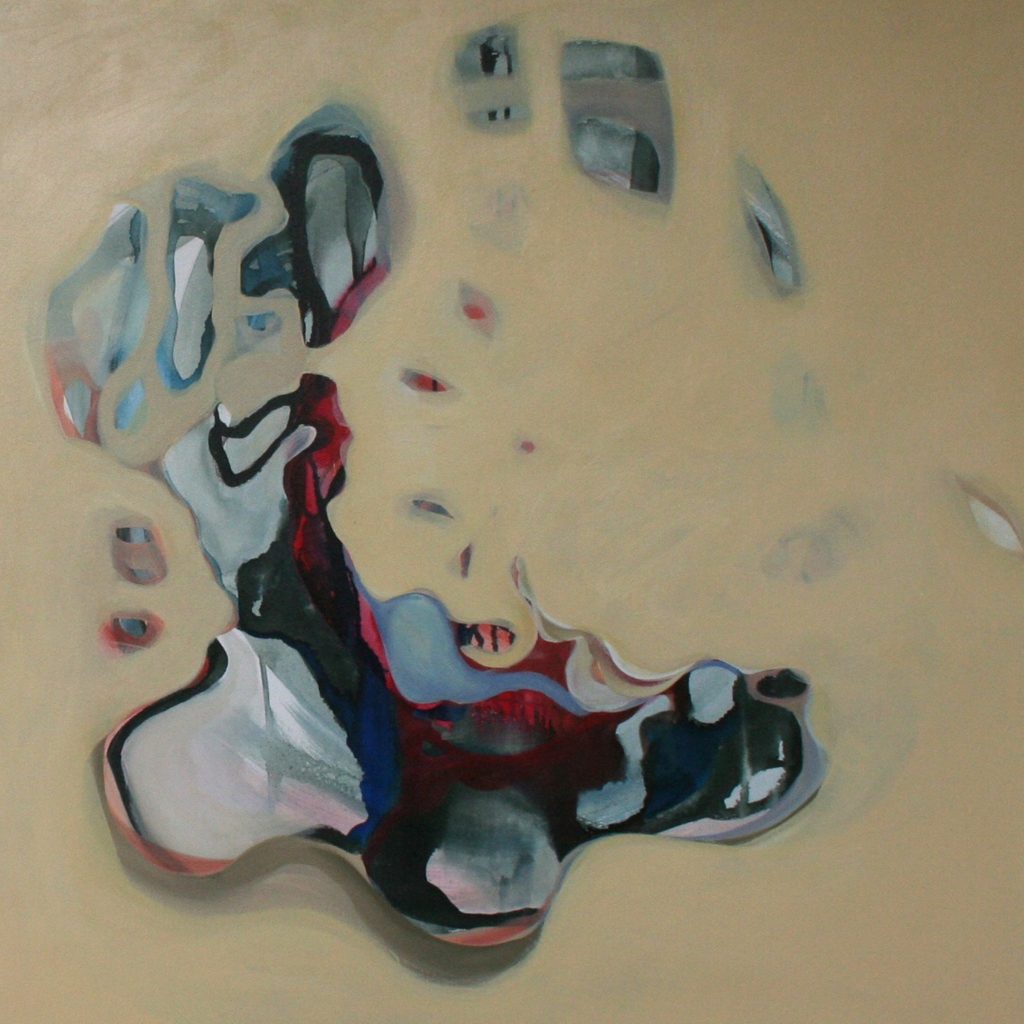 Mondo esterno, 70 x 70 cm, Acryl auf Leinen, 2008