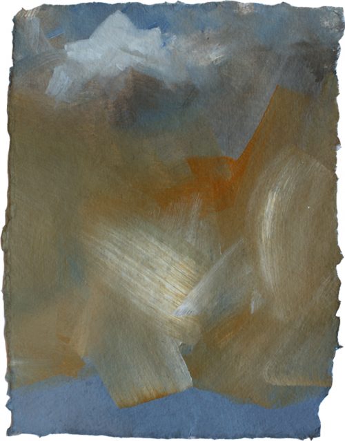 Up's (Patteriol), 24 x 21 cm, Acryl auf Büttenpapier, 2011