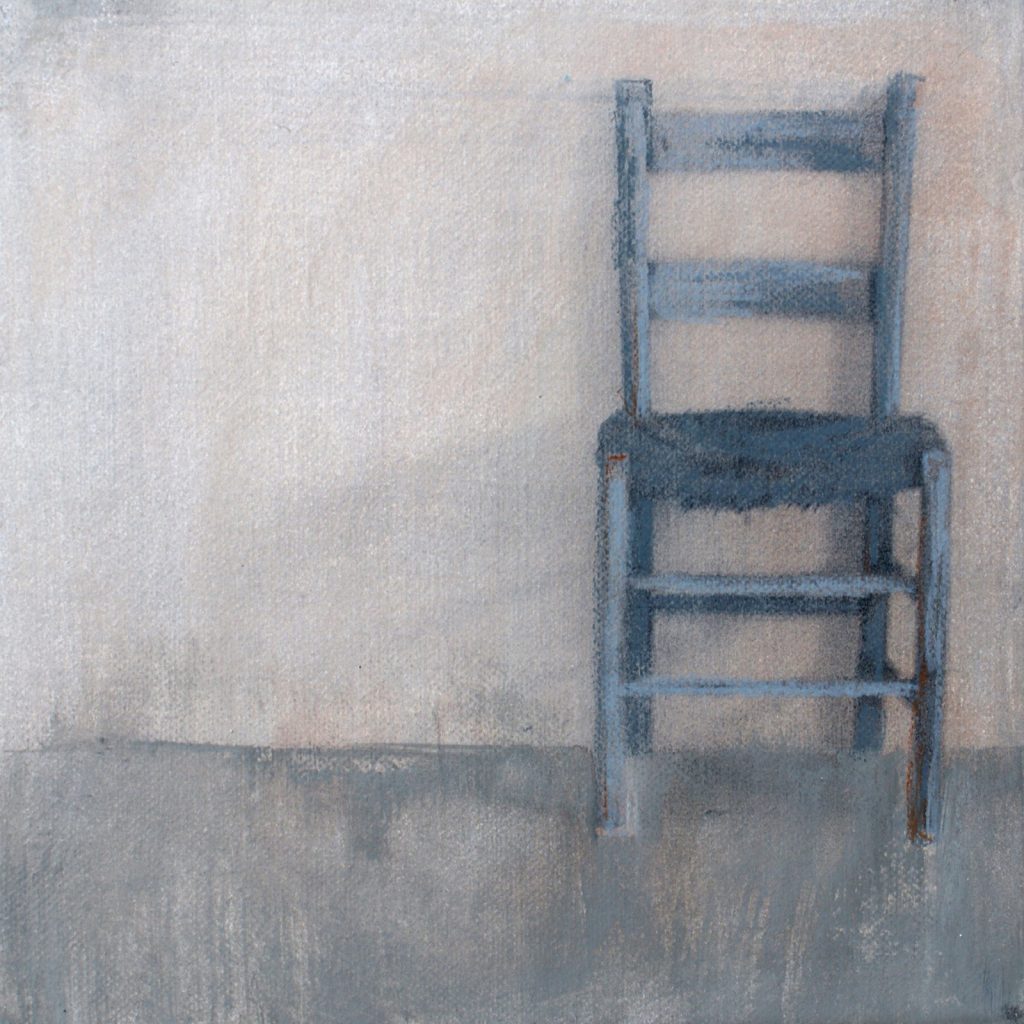 Atelier, 20 x 20 cm, Mischtechnik, 2012