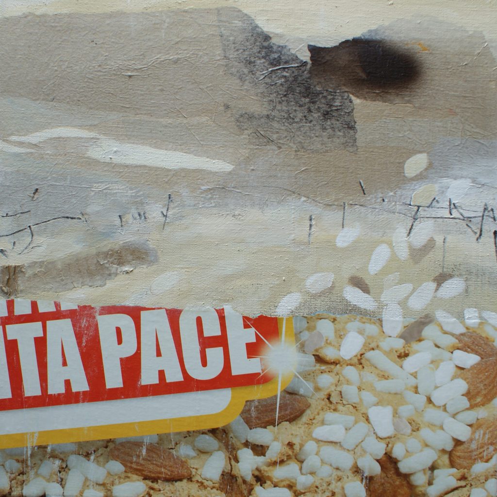 Pace, 50 x 50 cm, Mischtechnik, 2010