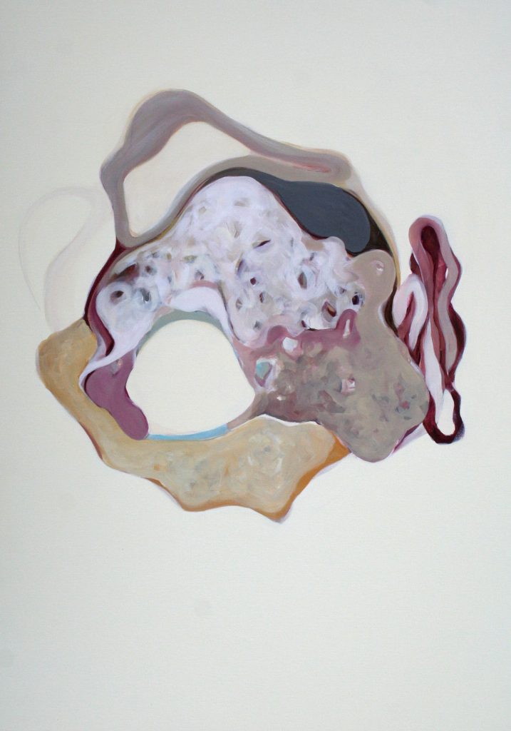 Versprechen, 100 x 70 cm, Acryl auf Leinen, 2008