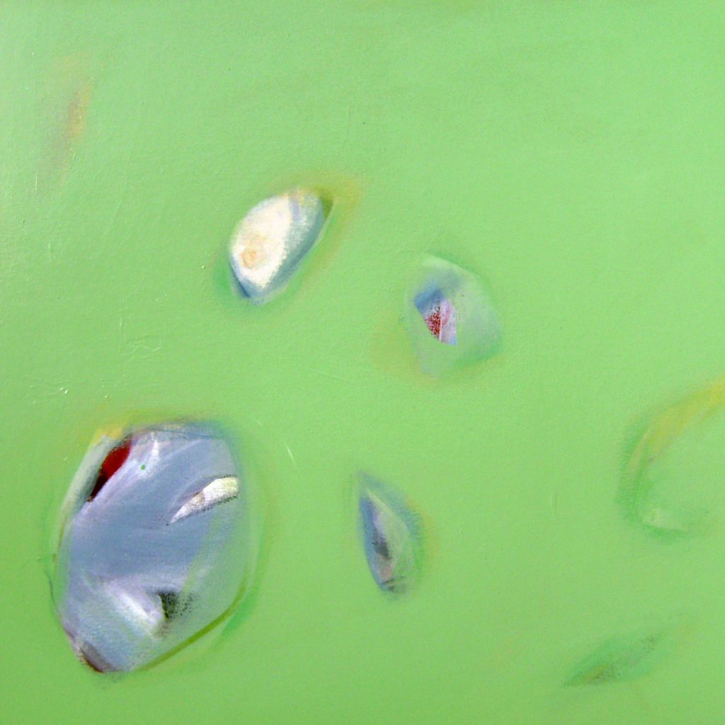 Wendepunkt, 80 x 80 cm, Acryl auf Leinwand, 2008