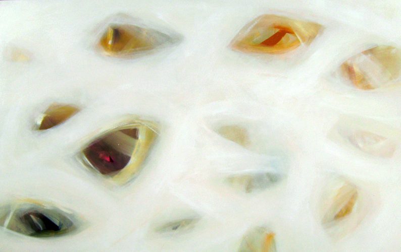 Einsichten, 100 x 140 cm, Acryl auf Leinen, 2008